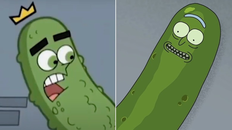 Pickle Cosmo and Pickle Rick 