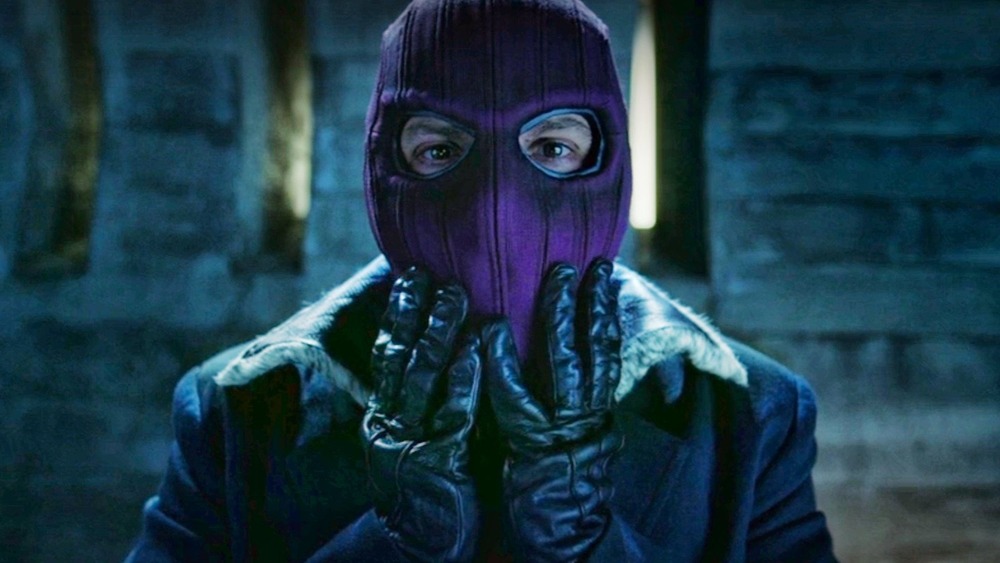 Baron Zemo wearing his purple mask