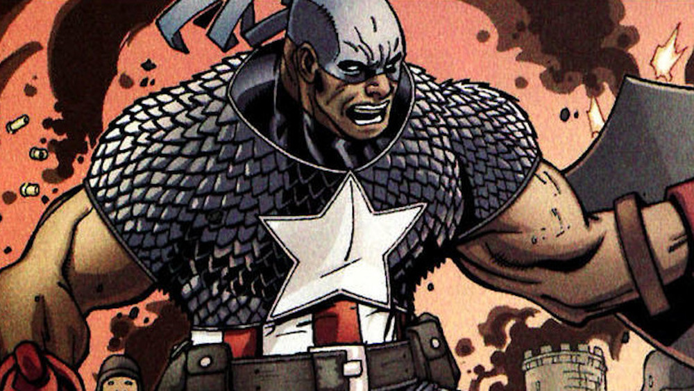 Isaiah Bradley as Captain America in Truth: Red, White and Black