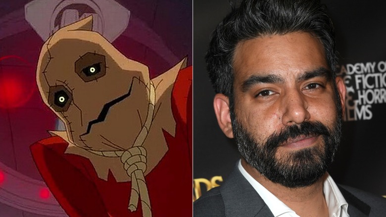 Rahul Kohli with Scarecrow