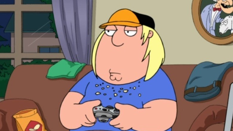 Chris Griffin playing games