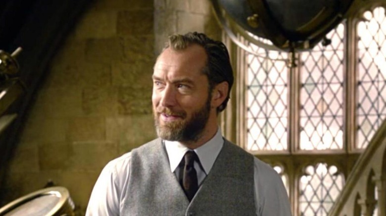 Albus Dumbledore in Hogwarts