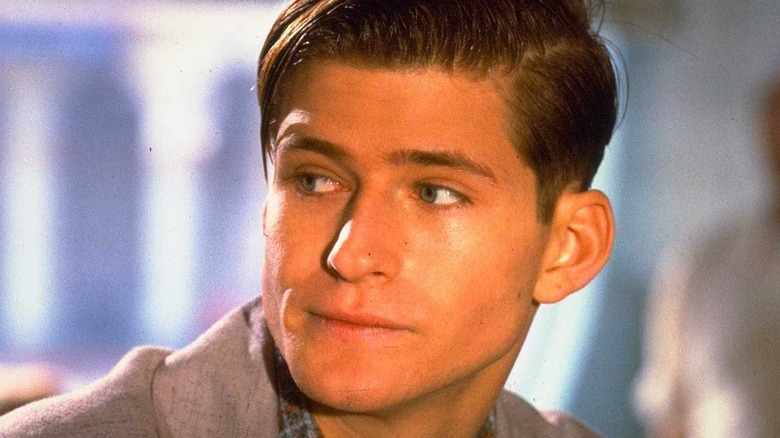 George McFly staring to the side