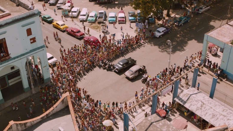 Car race in Havana