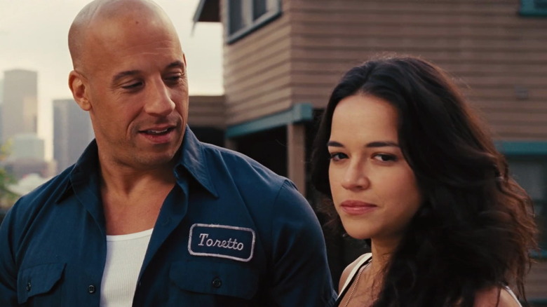 Dom and Letty together