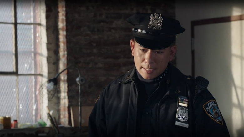 Derek Hedlund as a police officer in Blue Bloods