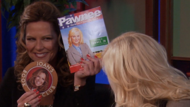 Joan and Leslie on Parks and Recreation