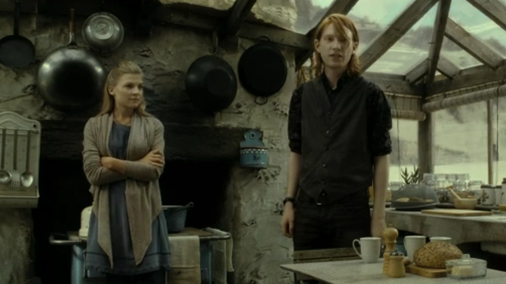 Fleur Delacour and Bill Weasley 