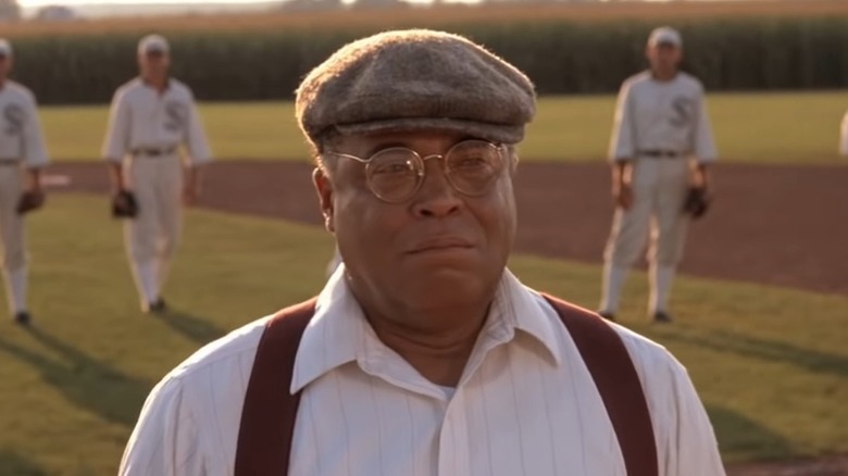 Terence wearing a hat in Field of Dreams