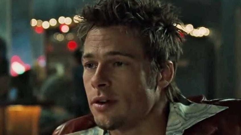 Brad Pitt as Tyler Durden in Fight Club