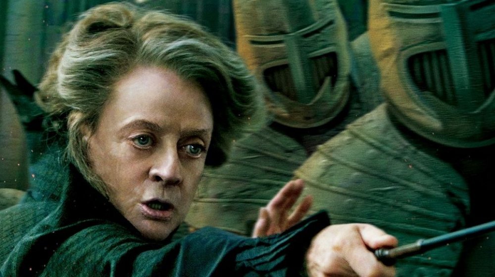 Maggie Smith as Professor McGonagall in Harry Potter