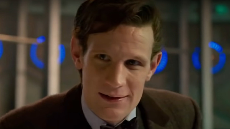 Eleventh Doctor talking