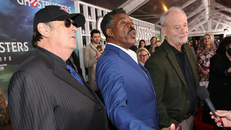 Dan Aykroyd, Bill Murray, Ernie Hudson at event