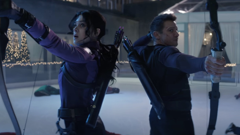 Hawkeye and Kate Bishop