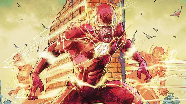 The Flash in battle