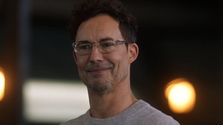 The Flash Harrison Wells smiling