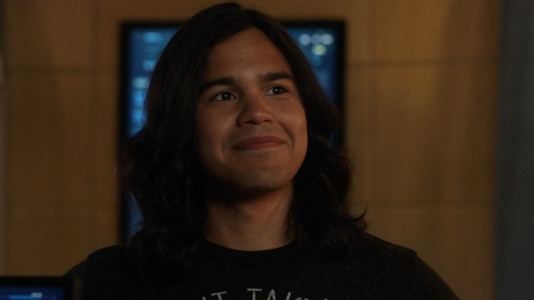 The Flash Cisco Ramon smiling happily