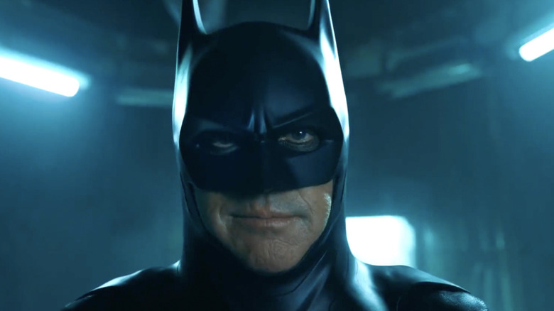 Bruce suits back up as Batman