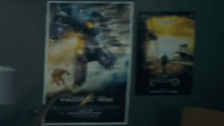 Pacific Rim and I Am legend Poster in Barry Allen's bedroom in The Flash