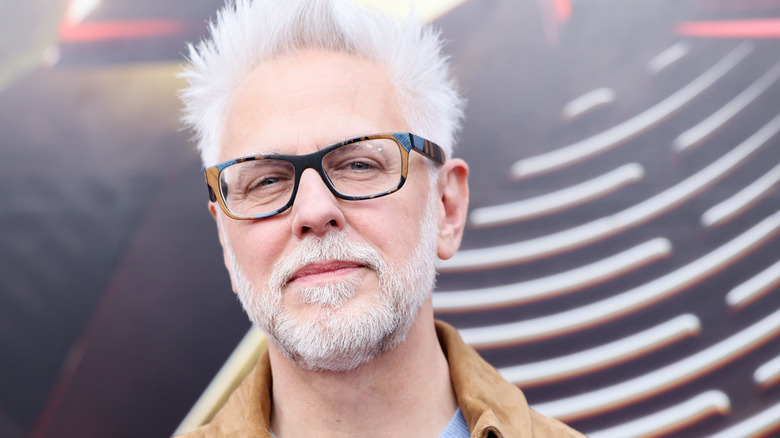 James Gunn grey beard glasses