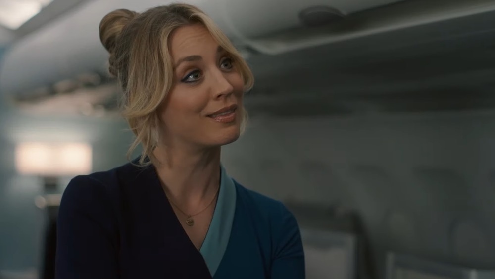 Kaley Cuoco as Cassie on The Flight Attendant