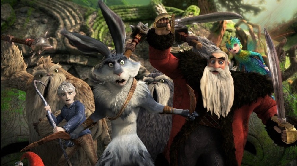 The guardians in Rise of the Guardians