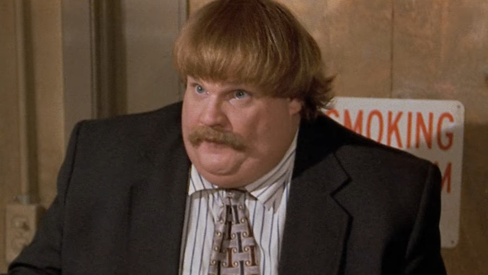 Chris Farley Haru  Beverly Hills Ninja mustache