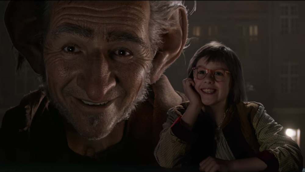 Mark Rylance and Ruby Barnhill The BFG