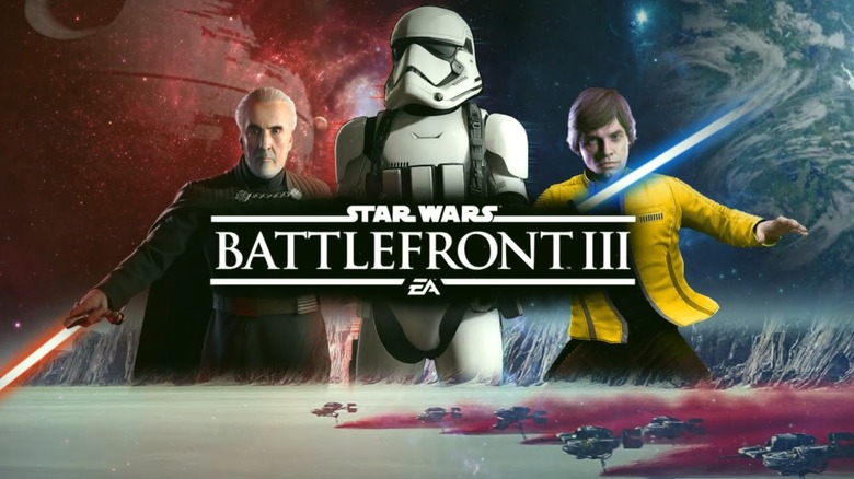 Star Wars Battlefront III title screen