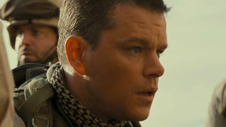 Matt Damon in close-up