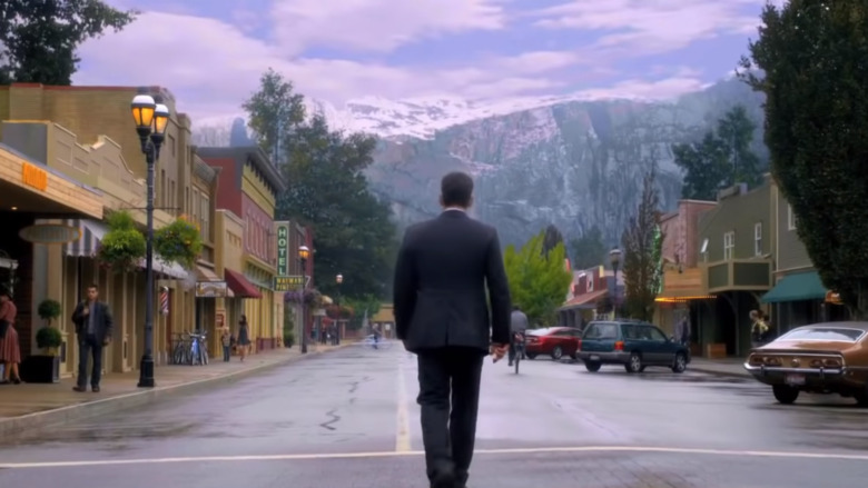 Ethan walking in Wayward Pines