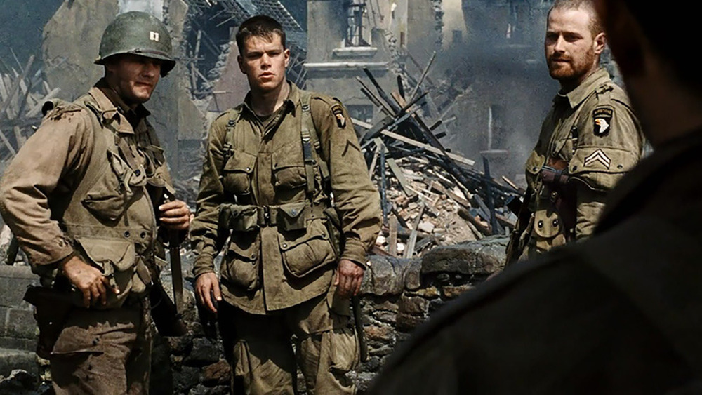 Soldiers in Saving Private Ryan