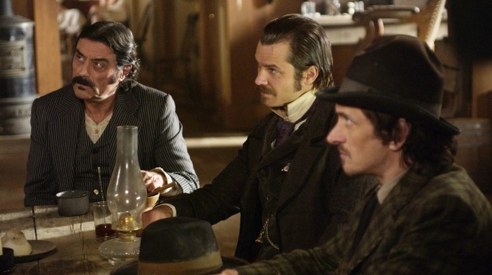 The cast of Deadwood