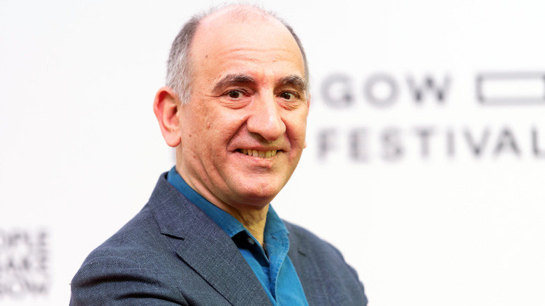 Armando Iannucci smiling