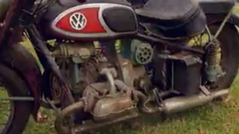 A motorcycle from American Pickers