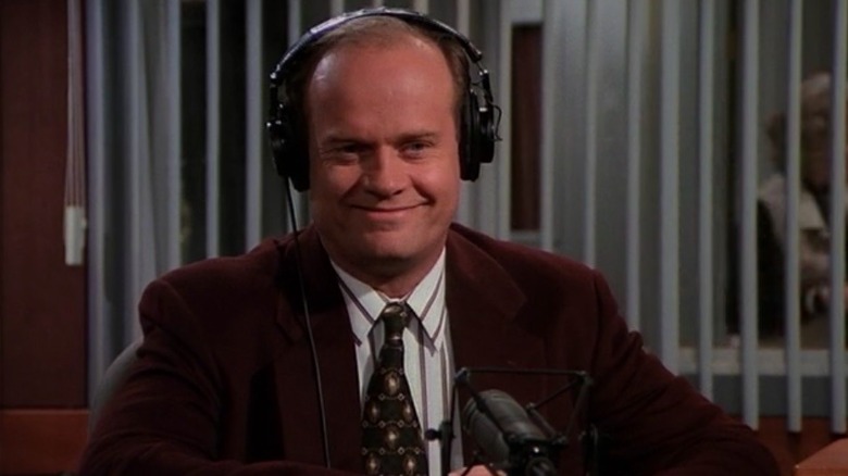 Kelsey Grammer smiles as Frasier 