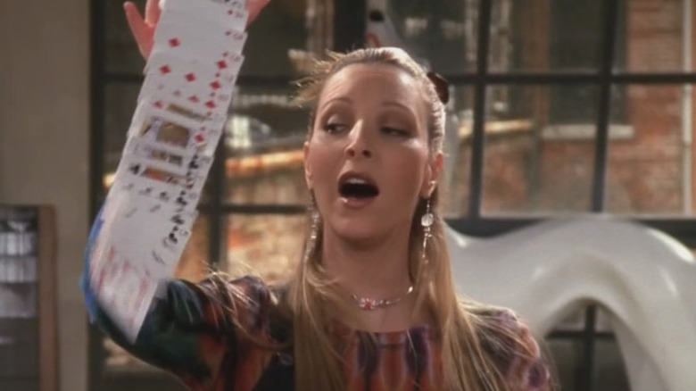 Phoebe with trick cards