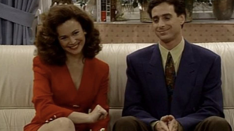 Gail Edwards and Bob Saget on "Full House"