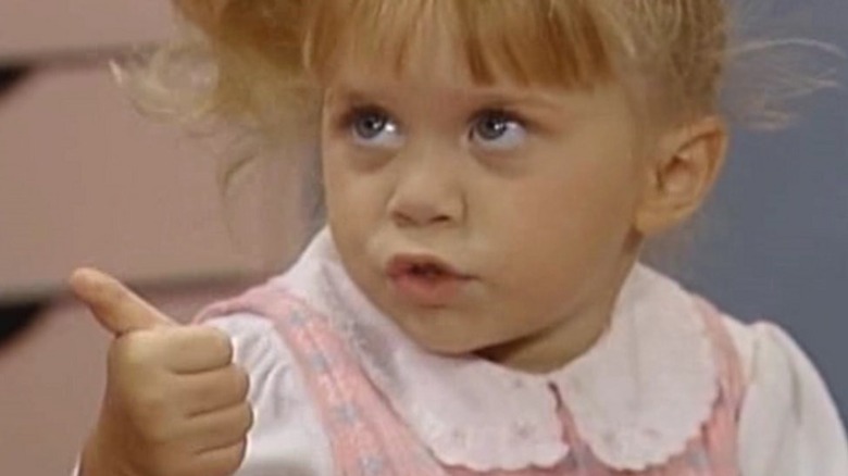 Michelle Tanner talking