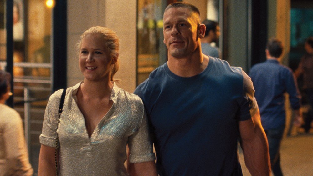 John Cena and Amy Schumer in Trainwreck