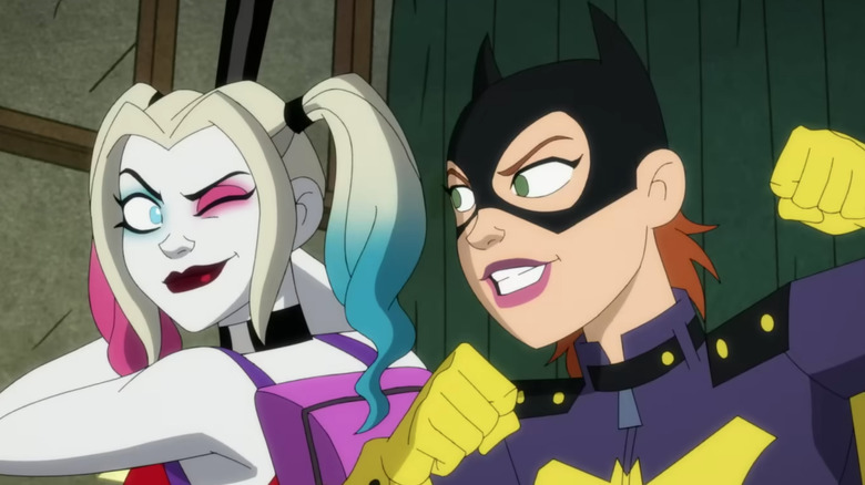 Harley Quinn and Batgirl 