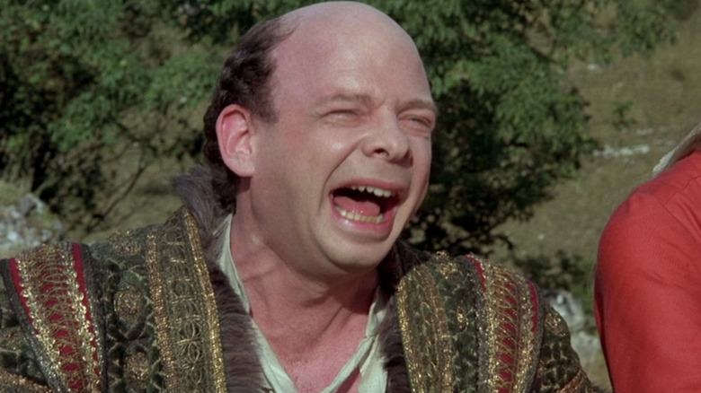 Vizzini laughing