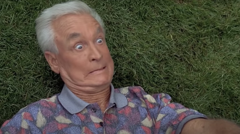 Bob Barker looks crazed