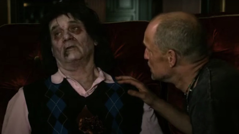 Bill Murray performing his own death