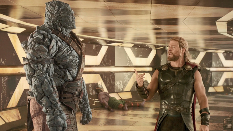 Thor talks to Korg