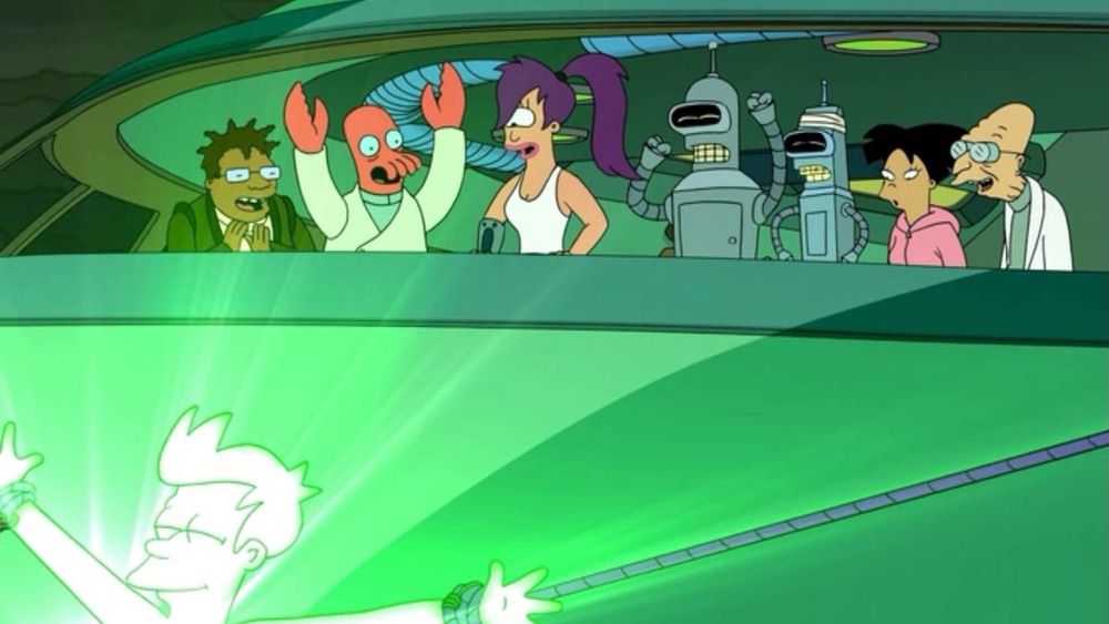 Futurama Planet Express crew