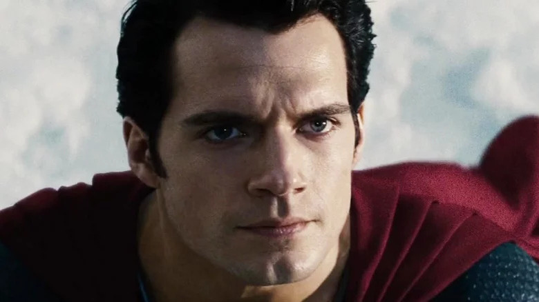 Superman looking thoughtful