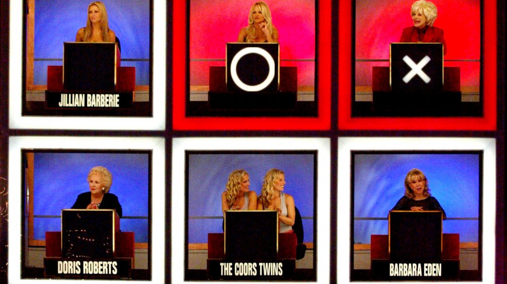 An episode of Hollywood Squares in 2004