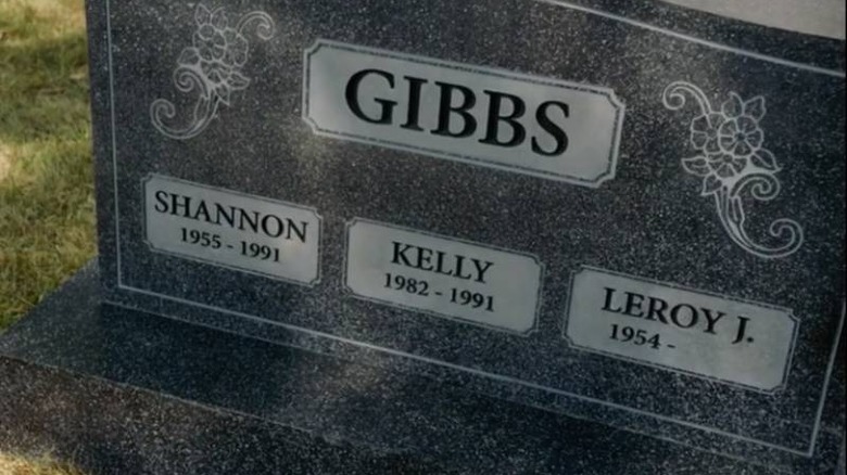 The Gibbs tombstone