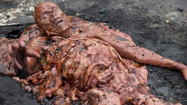 Melted napalm walker